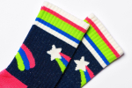 Детские носки Kids Shooting Star Rib Sock с кометами (Размер: 2-3Y) (Цвет: разноцветный)