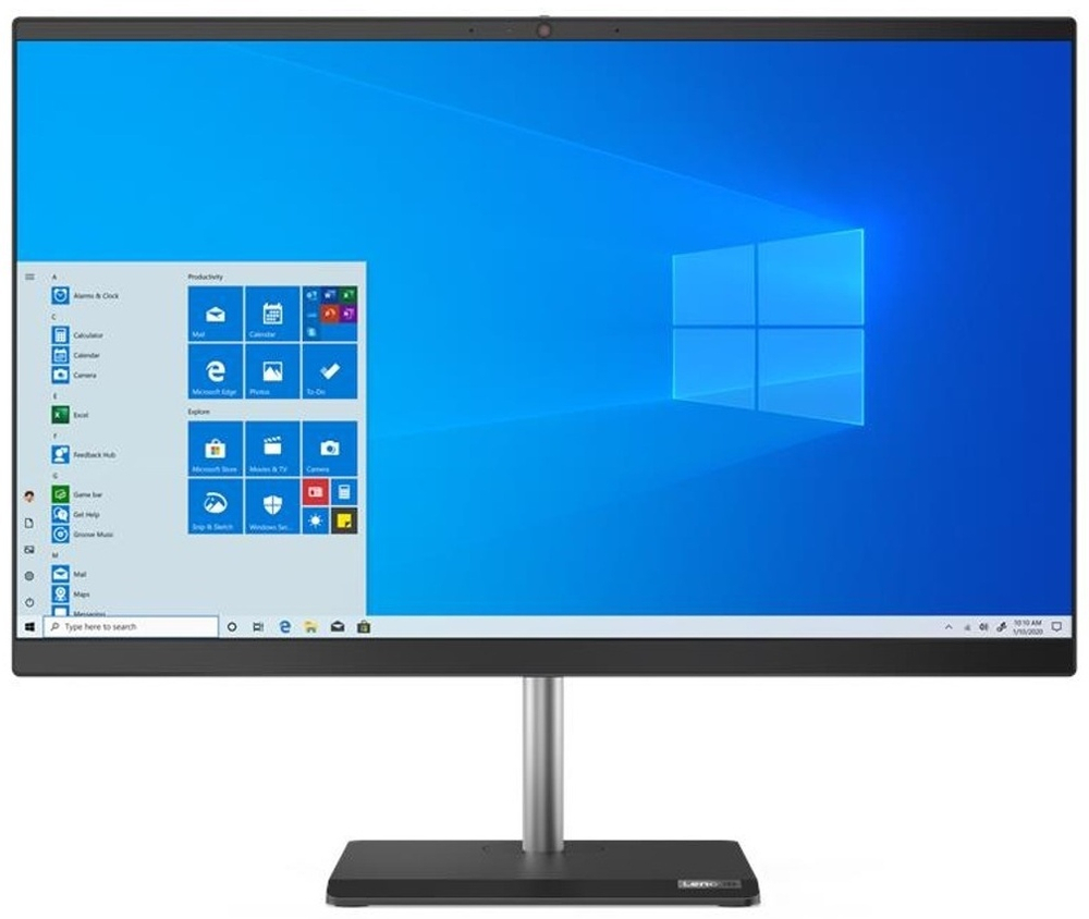 Моноблок Lenovo V50a-24IMB AIO 11FJ004JRU черный