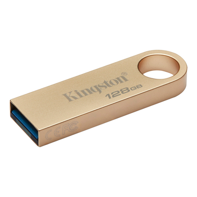 Флеш Диск Kingston 128GB DataTraveler SE9 DTSE9G3/128GB USB3.0 золотистый (740617341225)