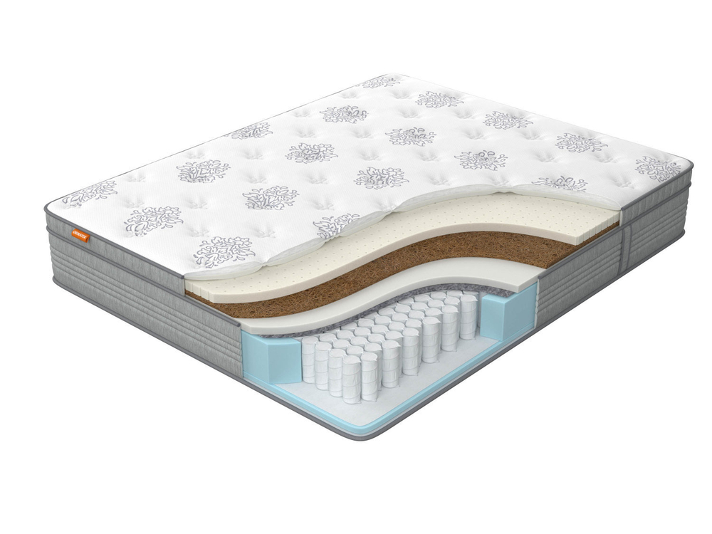 160-200 Матрас Orto Premium Middle Grey Lux,