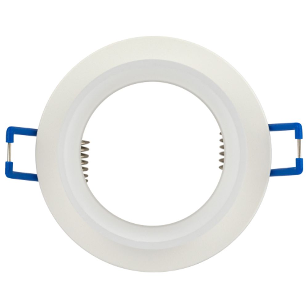 Светильник встраиваемый декоративный ЭРА DK106 WH под лампу MR16 GU5.3 белый