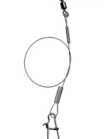 Поводок для рыбалки 7 нитей 18,0кг 0,38мм/20см (2уп по 3шт)