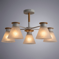 Люстра на штанге Arte Lamp A1031PL-5WH
