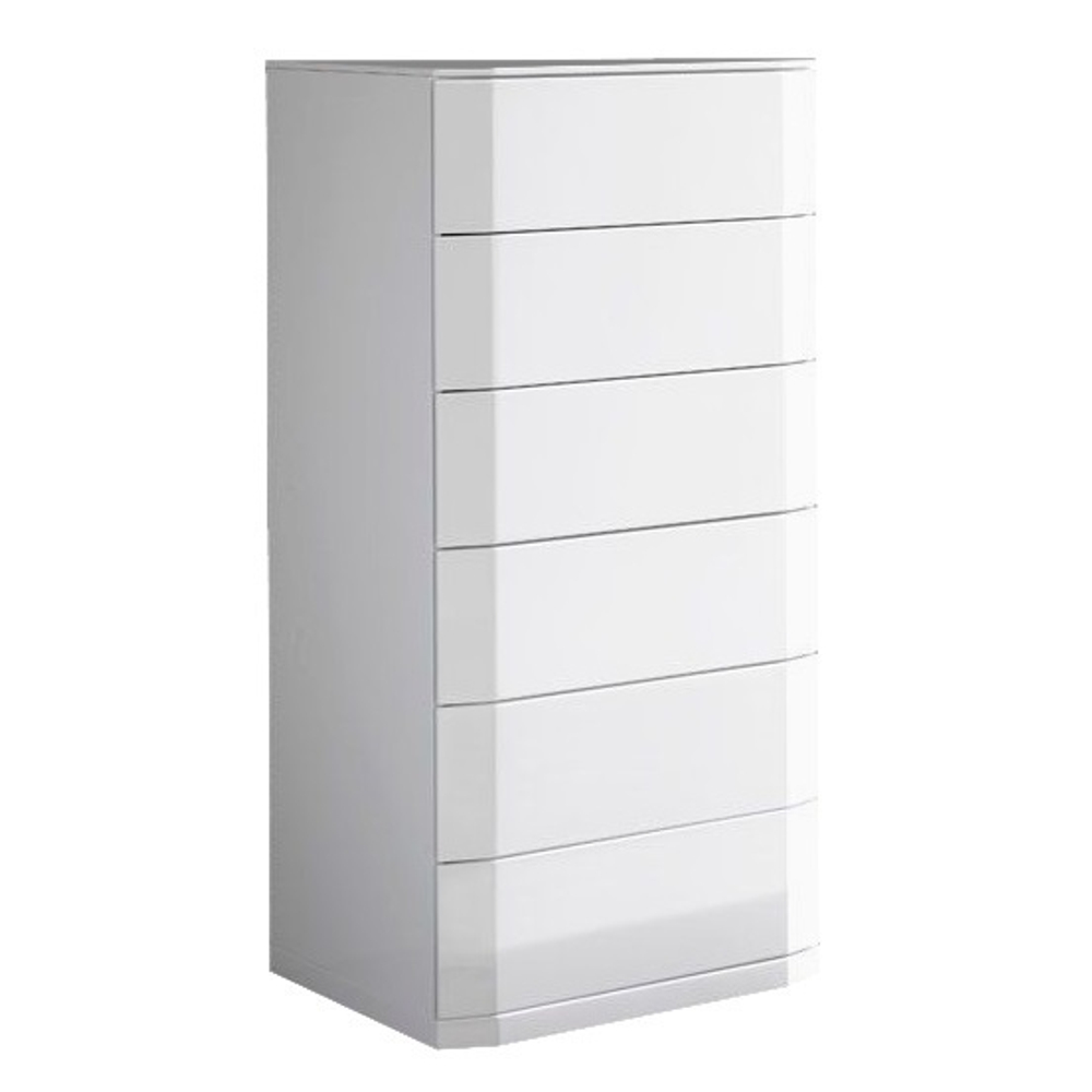 Комод вертикальный DUPEN S-102 белый