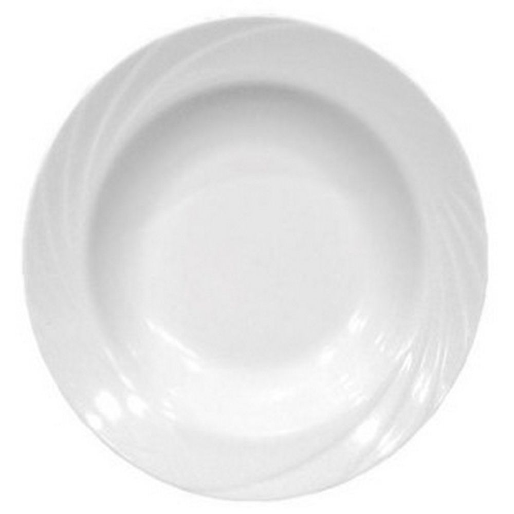Тарелка глубокая 20см "БЕЛОЕ ИЗДЕЛИЕ (Голубка)" 250мл, Беларусь.
