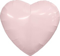 Сердце 36" Пыльная роза Agura