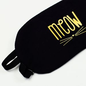 Маска для сна Cat&Crown Black