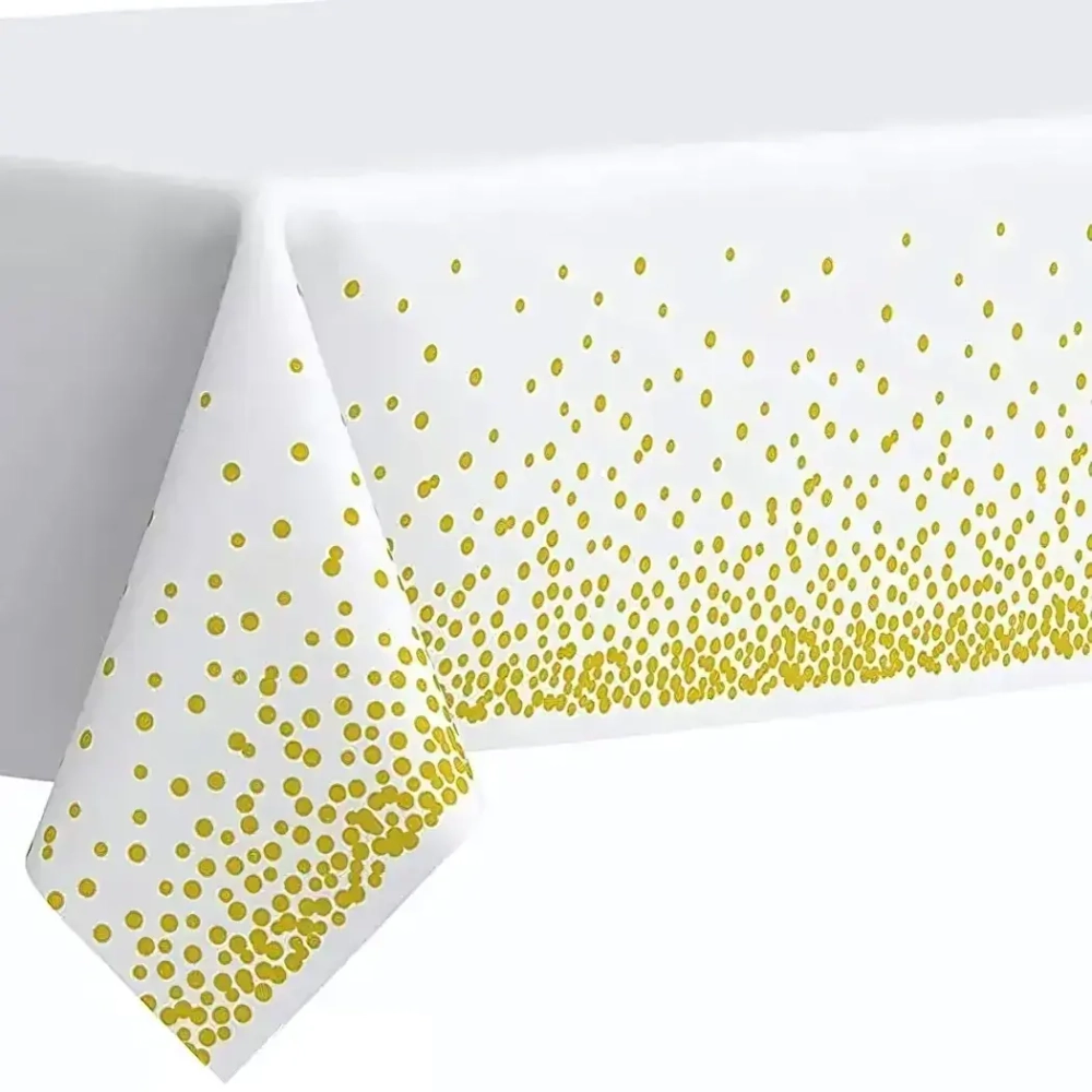 Скатерть «Руби» 137*183см цвет белый, пвх