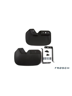 Брызговики передние FORD TRANSIT, 2014- фургон 2 шт. (optimum) в коробке  FROSCH.16.60.F18