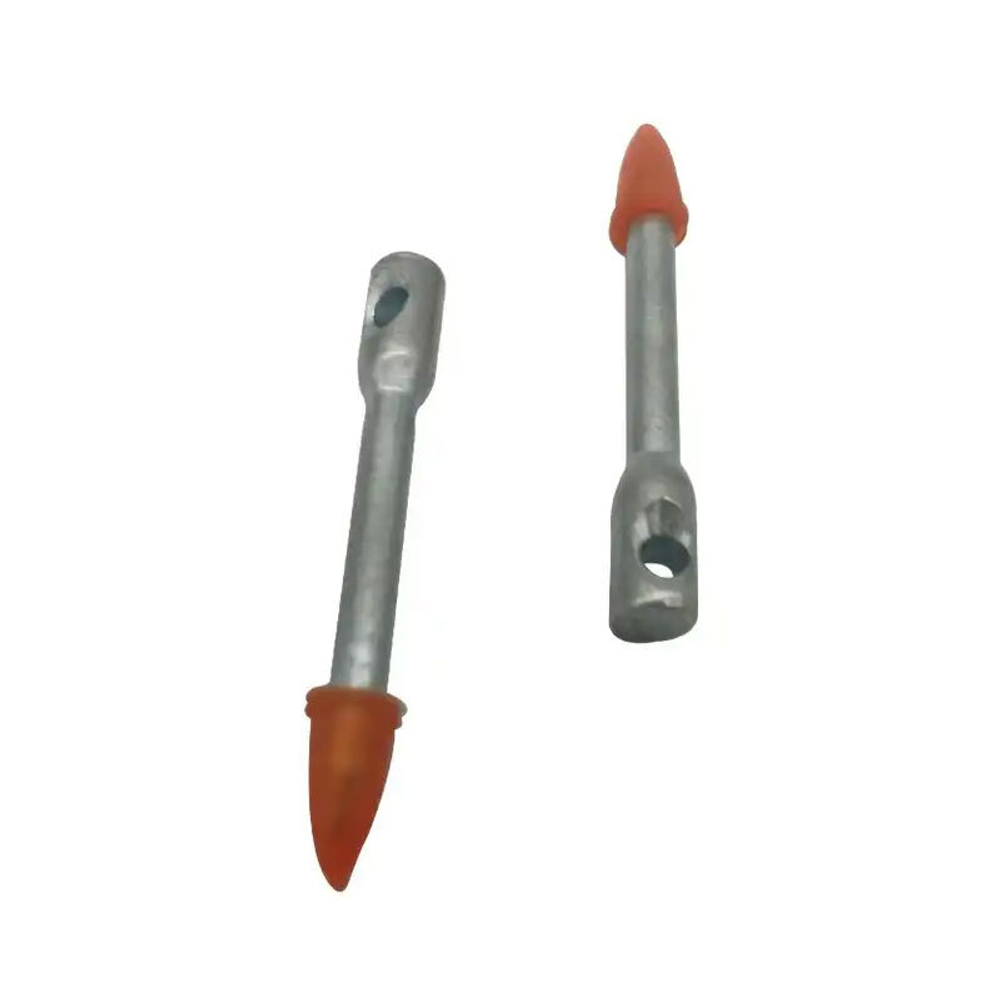 Дюбель гвозди монтажные с красным наконечником и отверстием FEDAST ZK1/4-60S6 Дюбель гвозди монтажные с красным наконечником и отверстием FEDAST ZK1/4-60S6