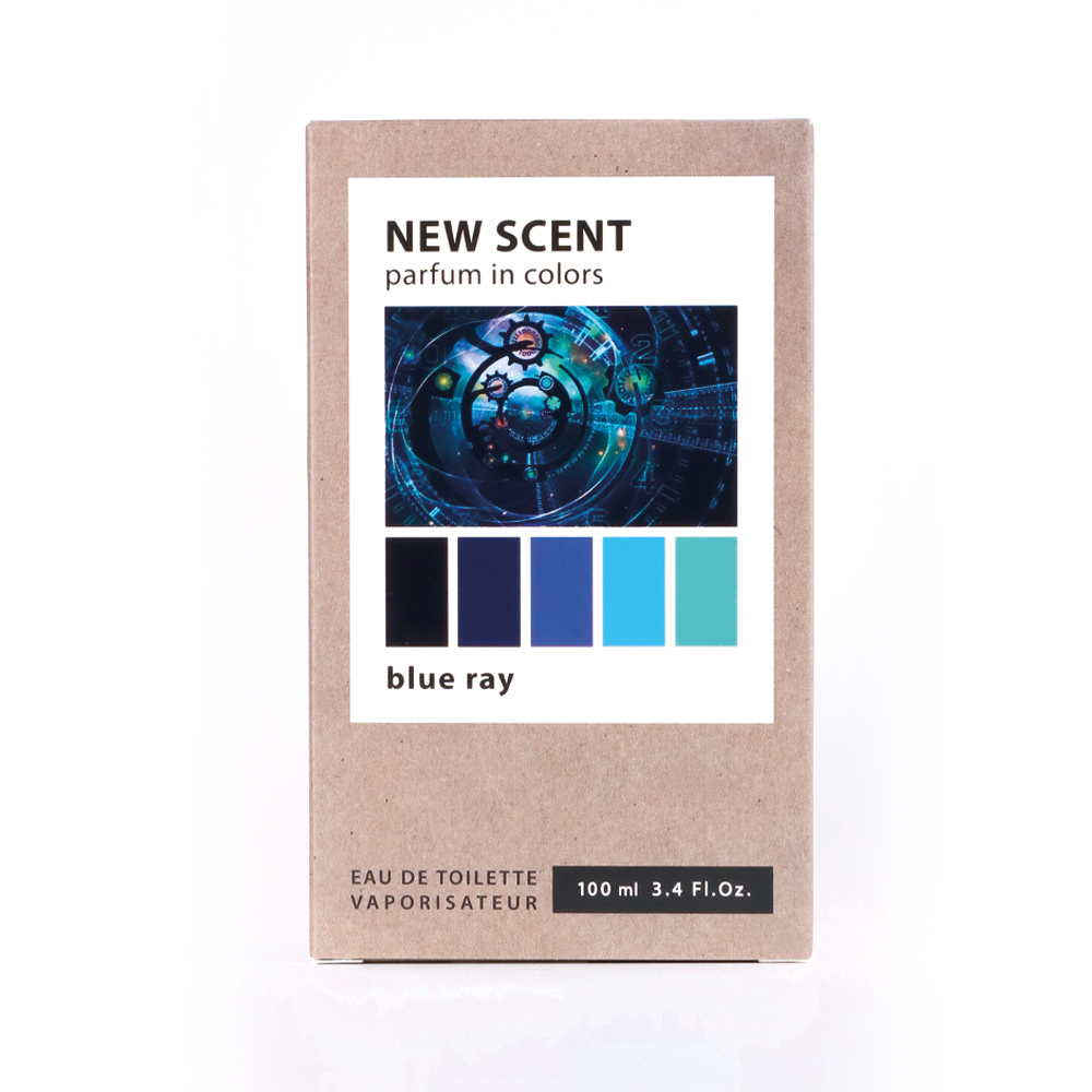 Вода туалетная New Scent Blue Ray (Нью Сент Блю Рэй) - 100ml for men