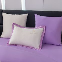 Комплект постельного белья Сатин-Шелк «Кремовая сказка»