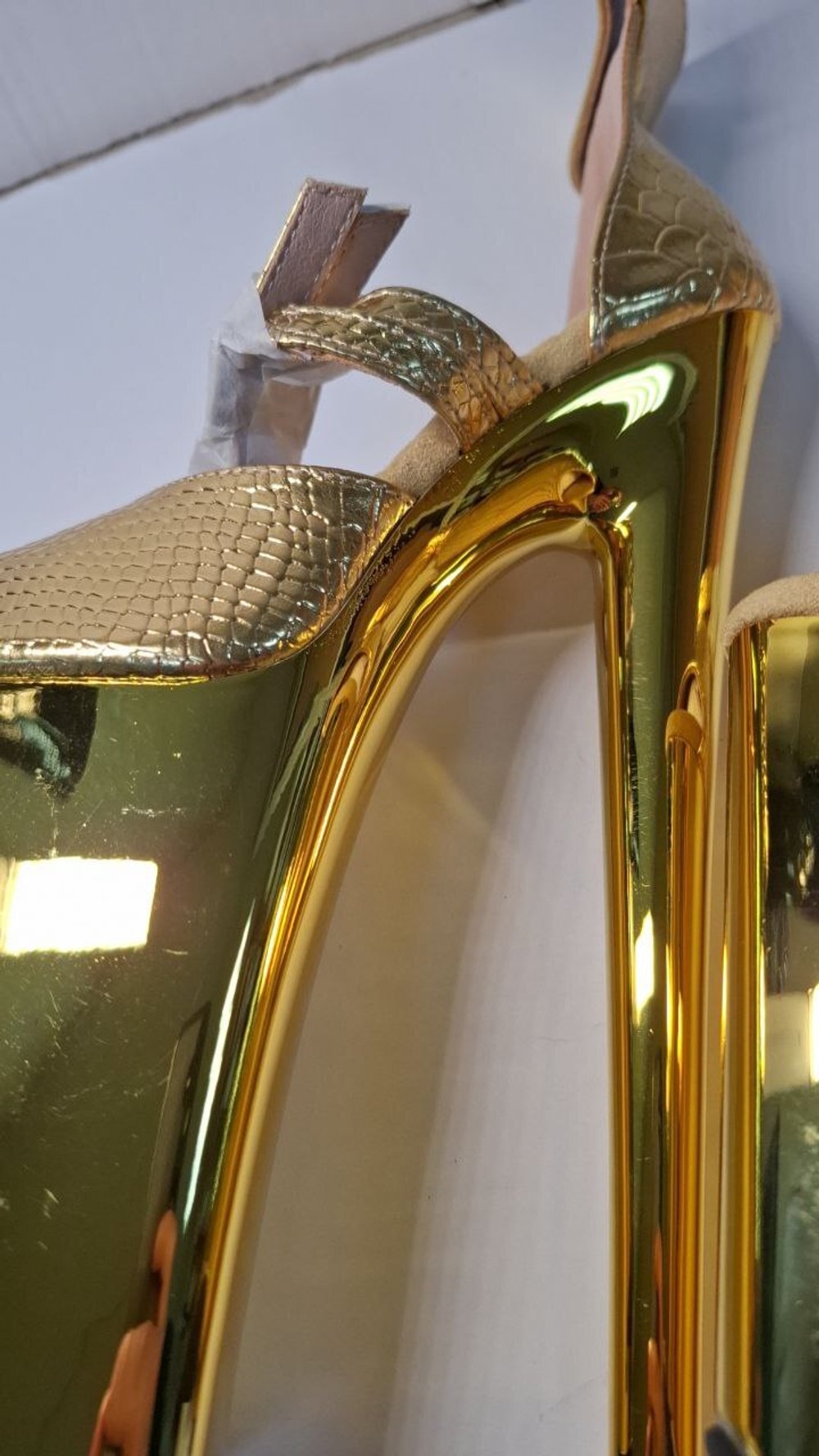 DIANA. Босоножки четверки. Лак - SHDS-030-4-lak-gold-sale35_059