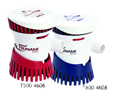 Осушительная помпа Tsunami T500 (30л/мин 3/4" 12в) 4606-1