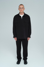 Рубашка оверсайз | black