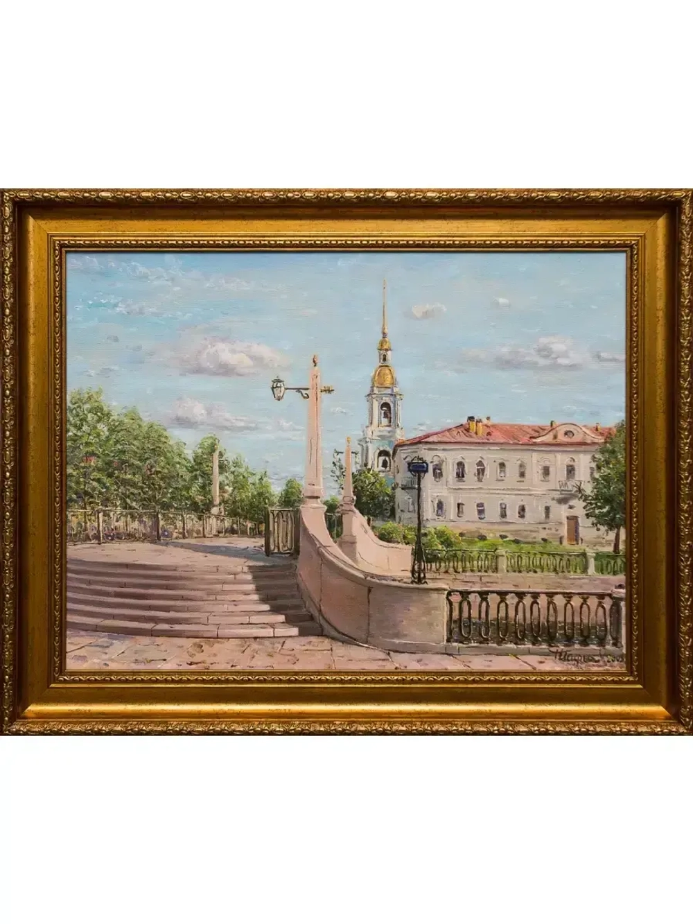 Картина маслом Санкт-Петербург Шафиев
