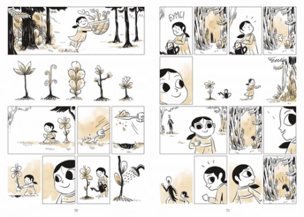 Комикс Девочка в Гималаях. История о волшебном мире, в котором мы живем