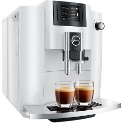 Кофемашина Jura E6 Piano White EB (15378)