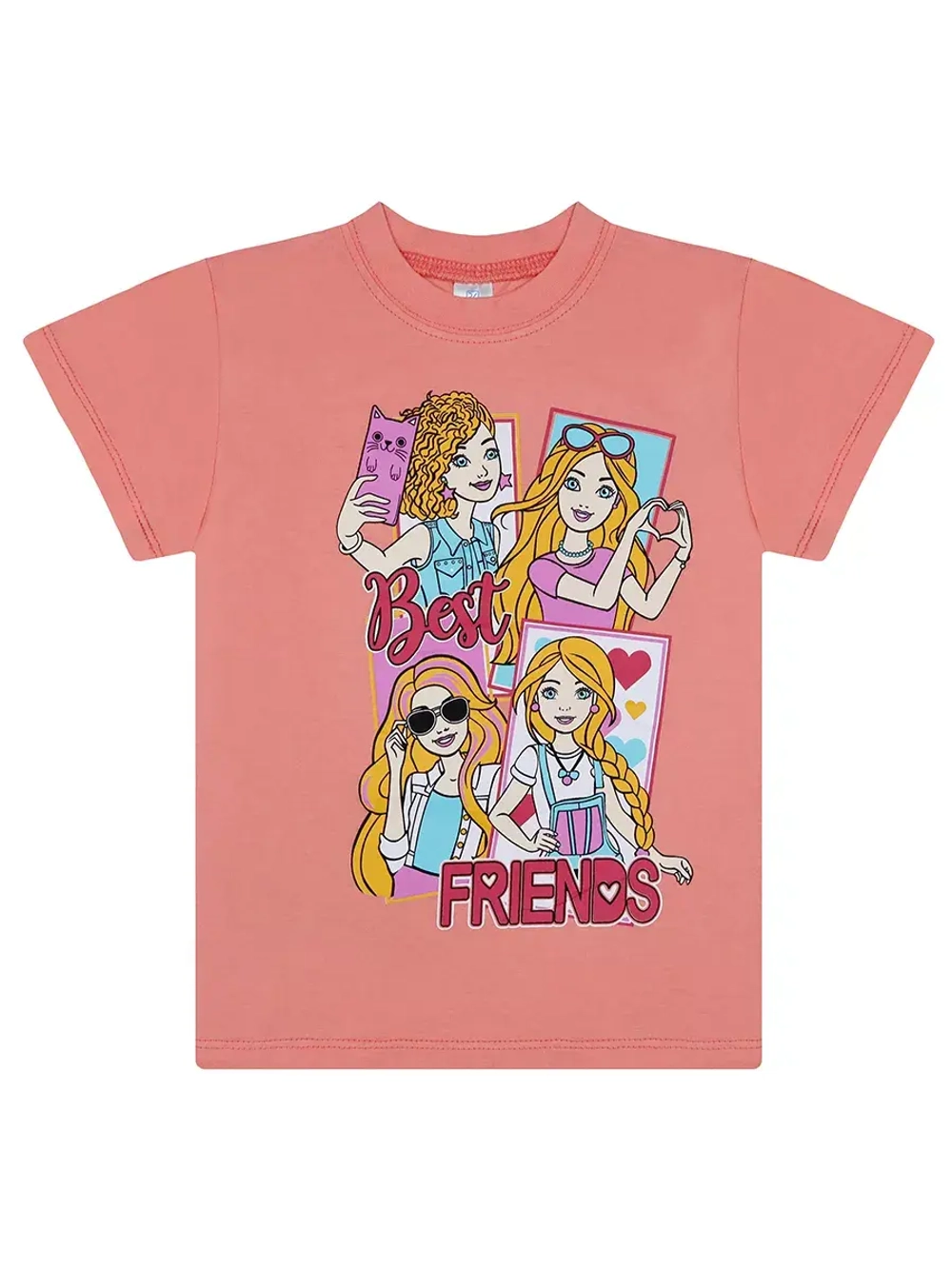 Футболка для садика и школы.девочка.набор 3 шт