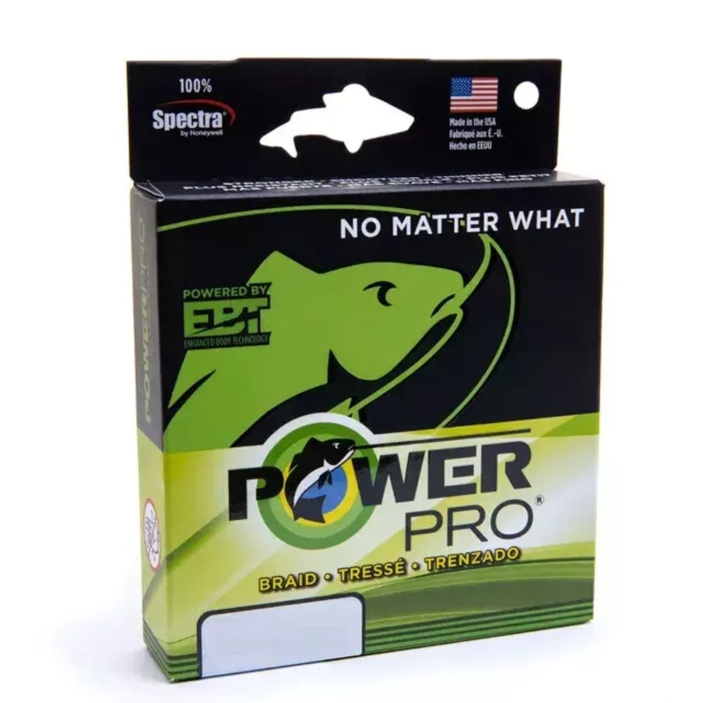 Плетеный шнур Power Pro летняя 275м желтая 0,32/24кг