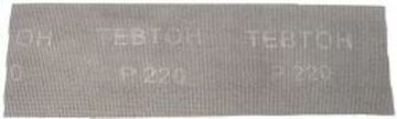 Шлифовальная сетка ТЕВТОН абразивная, водостойкая № 100, 105х280мм, 3 листа