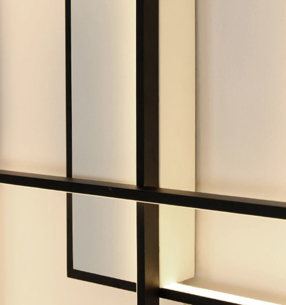 Wall design lamp Trio LT by Millelumen