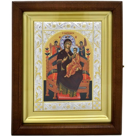 Икона "Всецарица" писанная в монастыре.