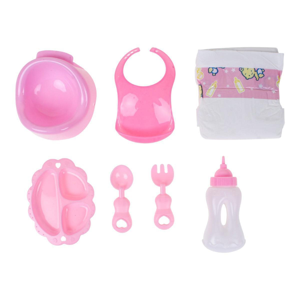 Пупс функциональный с аксесс., коробка ZL9920-17