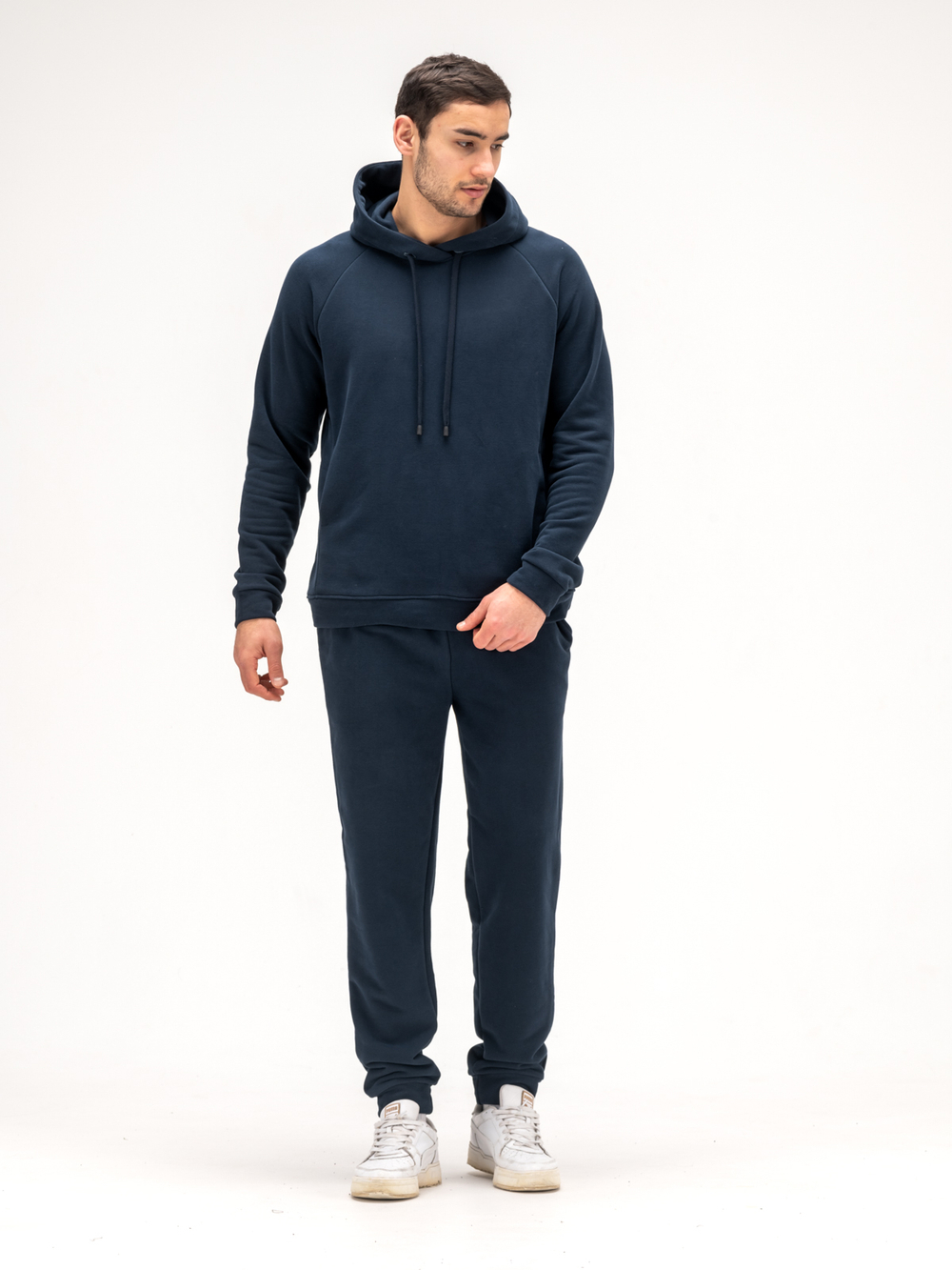 Костюм мужской спортивный (без начеса) Темно синий