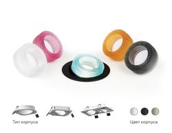 Ambrella Насадка передняя для корпуса светильника D70mm DIY Spot N7195