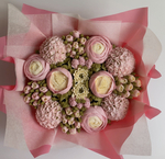 Букет цветочных капкейков Нежный букет из 15 шт