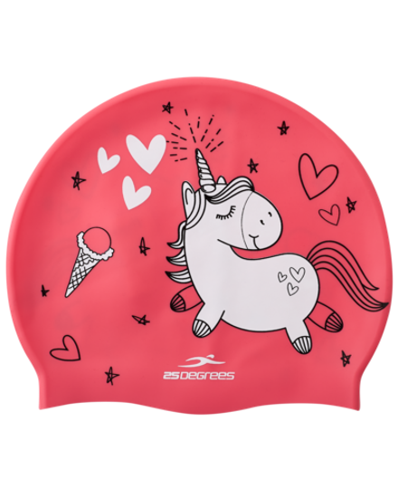 Шапочка для плавания Pony Pink, силикон, детский