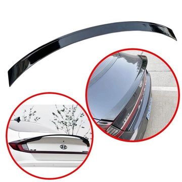 Спойлер Hyundai Sonata 2019-2023 чёрный глянец