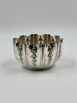 Конфетница посеребренная