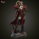 Фигурка Валира Сангвинар варкрафт Valeera Sanguinar warcraft