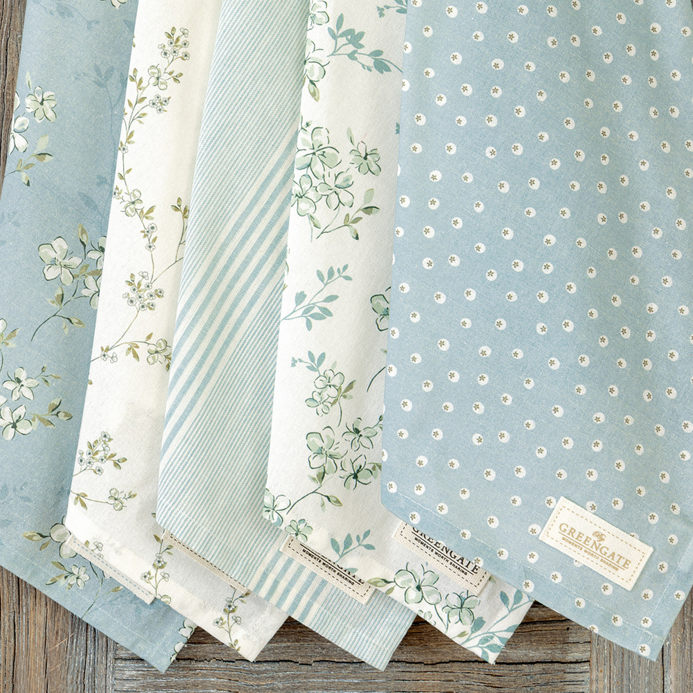 Столовая дорожка Aubrey white, 45х140 см