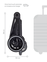 Коляска детская "FLEX Trends" (2в1) RA062 2021 Brown