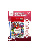 Карандаши цвет. 36шт. Kooh-i-Noor Teenage +точилка 3552 3555036042KSRU