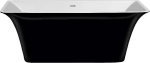 Ванна акриловая Lagard Evora lgd-evr-ba 160.5х77 белая,черная