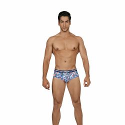 Мужские плавки голубые Clever WILD SWIMSUIT BRIEF 016408