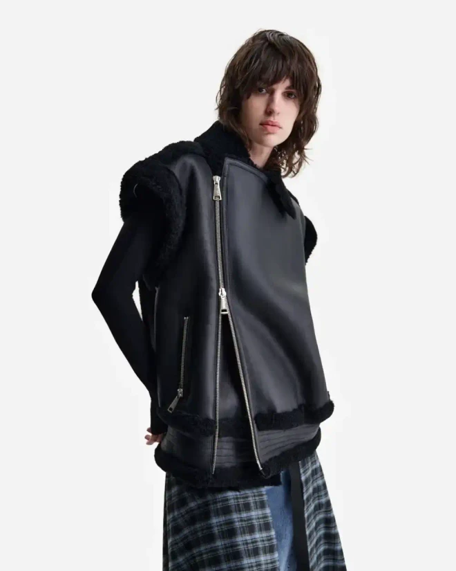 Дубленка-трансформер Biker