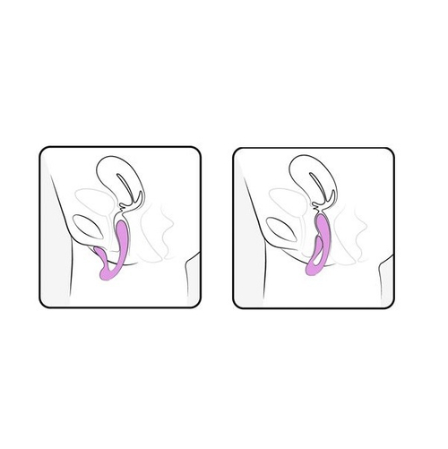 Розовый вибромассажер 18см с гибким клиторальным отростком Adrien Lastic G-Wave