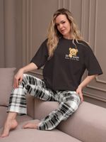 Костюм женский Мишель-4 Виотекс КОРИЧНЕВЫЙ