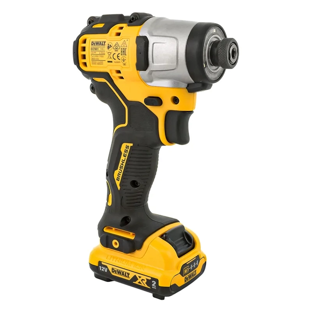 DeWalt DCF801D2-QW импульсный гайковерт (2 x 2 Ач, ЗУ)