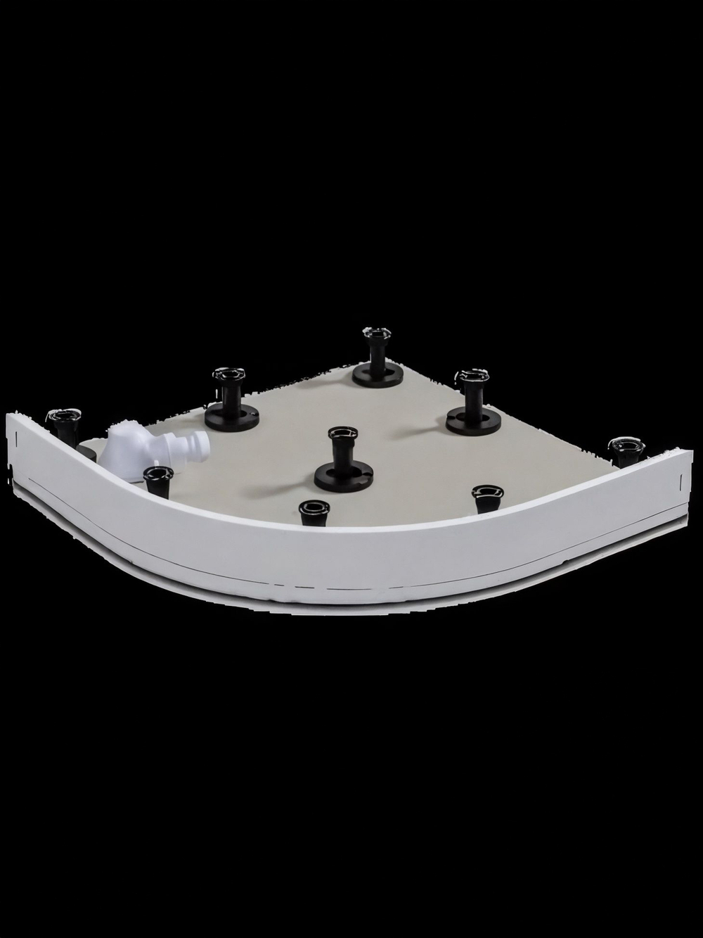 Душевой поддон WeltWasser  WW TR SKR12090-WT L/R 10000004407 Форма асимметричная