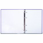 Тетрадь на кольцах А5 175х215 мм, 120 листов, твердый картон, клетка, BRAUBERG, "Monocolor", 404716