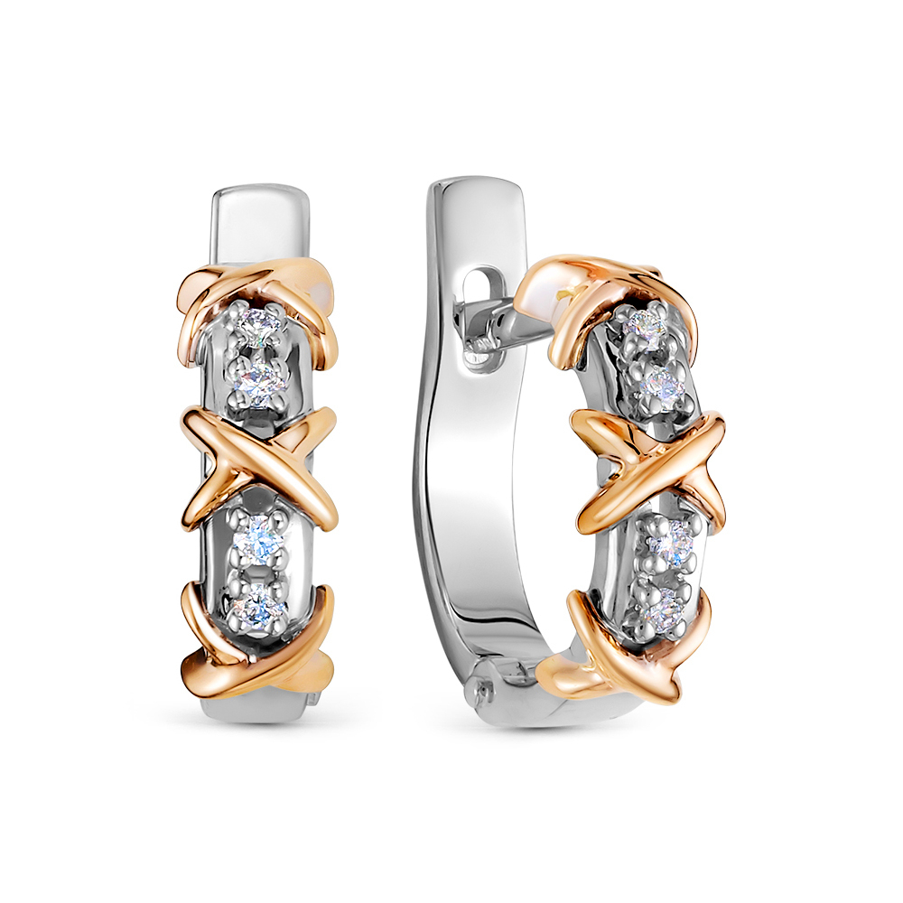 Серьги из золота 585 пробы