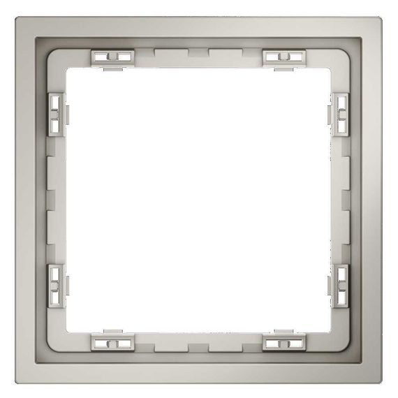 Рамка пластиковая Voltum S70 на 1 пост, (кашемир) VLS100103