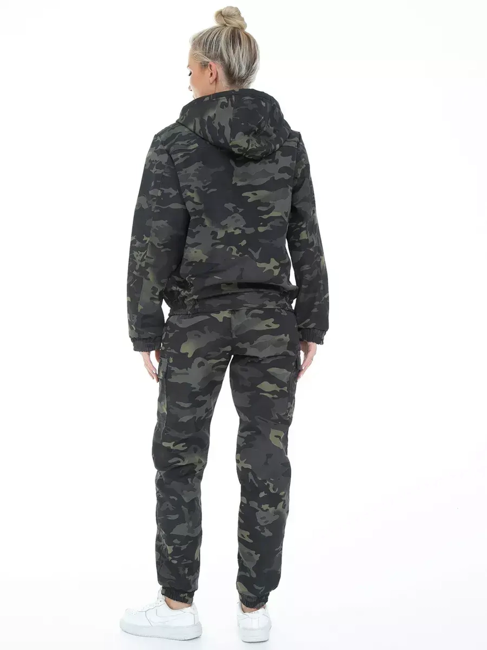 Спортивный костюм камуфляжный на флисе с Рипстопом RWFCITY