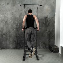 Турник-брусья DFC G-series с прямой скамьей с валиками